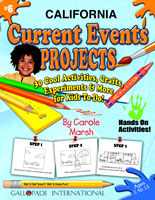 California Current Events Projects - 30 Cool Activities, Crafts, Experiments & More for Kids to